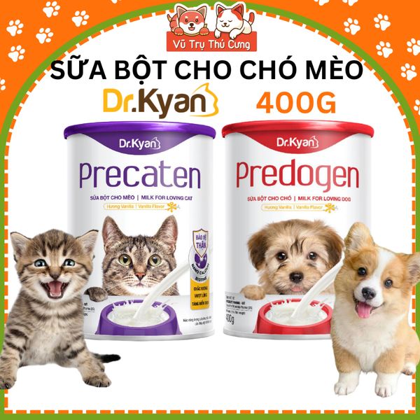 Sữa Dinh Dưỡng Dành Cho Chó Mèo Mọi Độ Tuổi Dr.Kyan Lon 400g