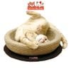 Bàn Cào Móng Cho Mèo Cattyman Kết Hợp Nôi Nằm Làm Bằng Dây Thừng