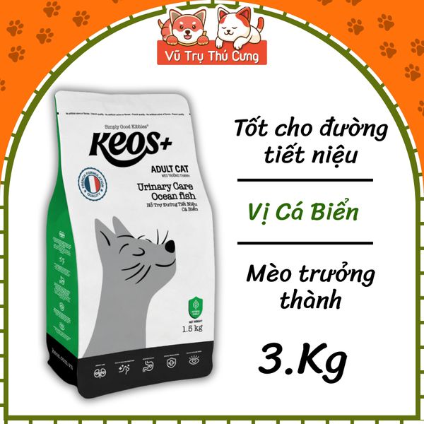 (3KG) Hạt Keos Cho Mèo Mọi Độ Tuổi Tốt Cho Tiêu Hóa