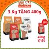(3Kg Tặng 400g) Hạt Cho Chó Mọi Độ Tuổi Keos Giàu Dinh Dưỡng