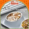 Bát Ăn Cho Chó Mèo Chống Kiến Kèm 2 Chén Inox
