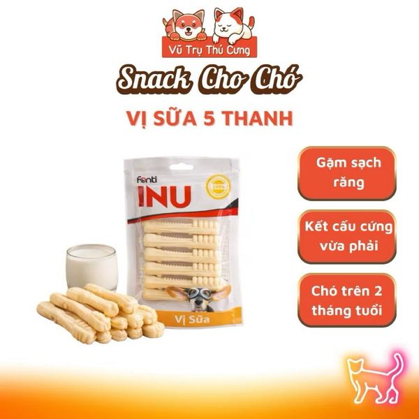 Bánh Xương Orgo/ Fonti Cho Chó Bổ Sung Canxi & Sạch Răng