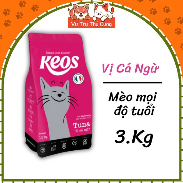 (3KG) Hạt Keos Cho Mèo Mọi Độ Tuổi Tốt Cho Tiêu Hóa