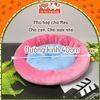 Nệm Nhung Tròn Cho Chó Mèo Đường Kính 40cm