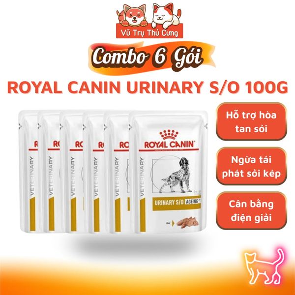 Pate Cho Chó Royal Canin Urinary S/O Hỗ Trợ Sỏi Thận