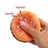 Đồ chơi gặm cho Chó bằng cao su hình bánh Hambuger