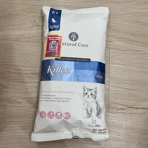Hạt Cho Mèo Con Natural Core Bene C1