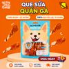 Snack Cho Chó Dexinbone Que Xoắn Vị Sữa Quấn Gà, Bổ Sung Protein, Tăng Cường Canxi, Loại Bỏ Mảng Bám