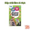 Bánh Thưởng Cho Mèo Inaba Juicy Bites Viên Mềm Gói 34G