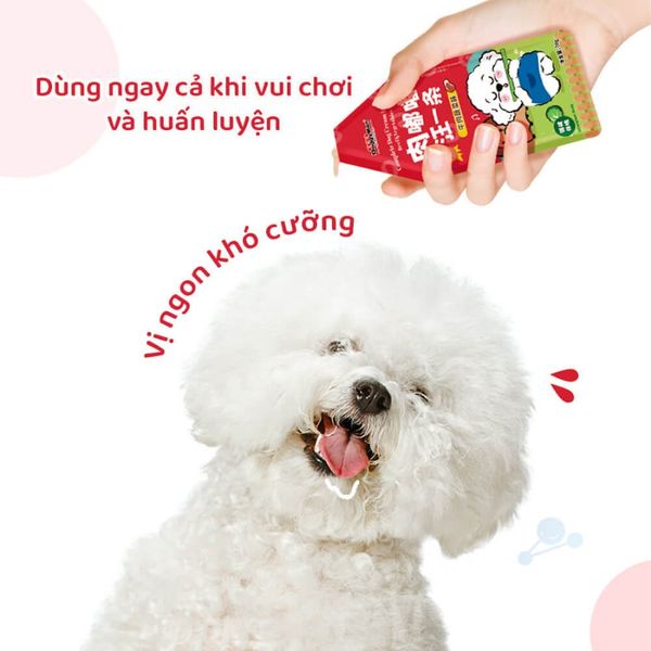 Pate Cho Chó Doggyman Kem Sữa Gói 70g