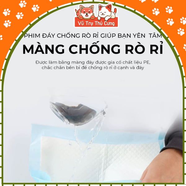 Tấm Lót Chuồng Cho Chó Mèo Dày Dặn, Thấm Hút Tốt KAMT
