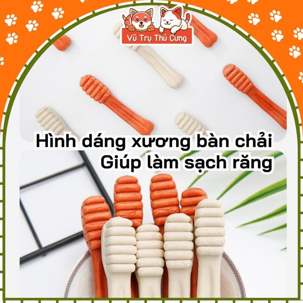 Bánh Xương Orgo/ Fonti Cho Chó Bổ Sung Canxi & Sạch Răng