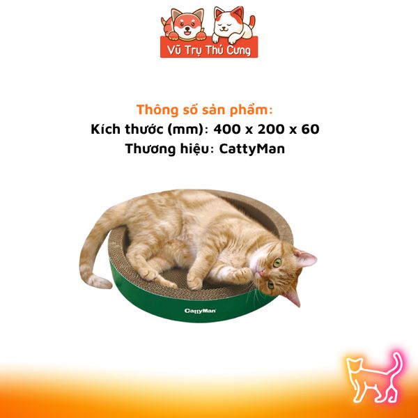 Bàn Cào Móng Cho Mèo Cattyman Thương Hiệu Nhật Bản