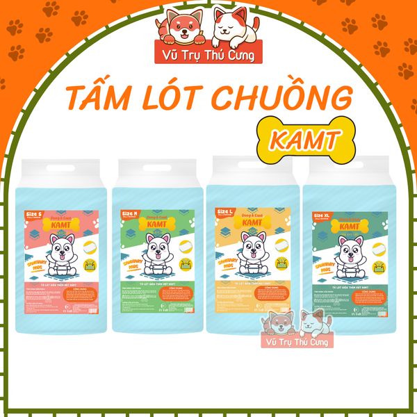 Tấm Lót Chuồng Cho Chó Mèo Dày Dặn, Thấm Hút Tốt KAMT