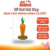 Bàn Cào/ Trụ Cào Móng Cho Mèo Hình Quả Cà Rốt Thương Hiệu FoFos