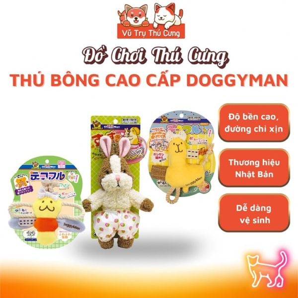 Đồ Chơi Thú Bông Siêu Bền Cho Thú Cưng DoggyMan