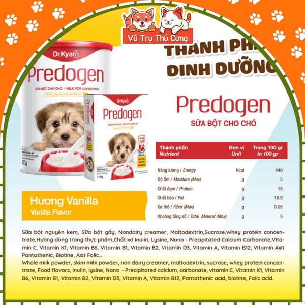 Sữa Dinh Dưỡng Dành Cho Chó Mèo Mọi Độ Tuổi Dr.Kyan Lon 400g