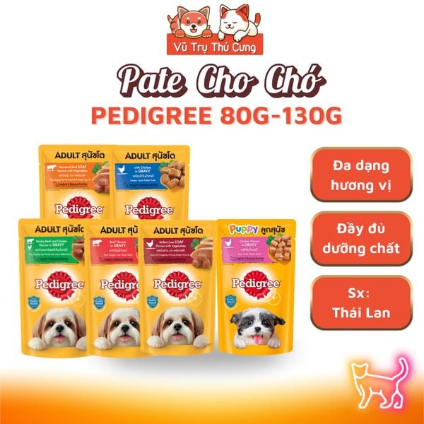 Pate cho chó Pedigree, Thái Lan, Thức ăn ướt cho Chó