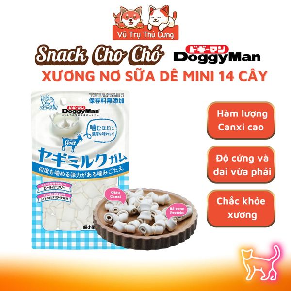 Xương Sữa Dê Bổ Sung Canxi Cho Chó DoggyMan 140g