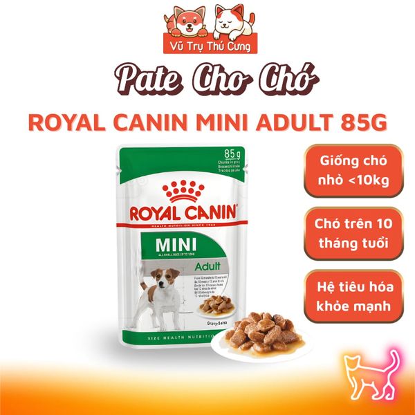 Pate Cho Chó Royal Canin Mini Adult Gói 85g