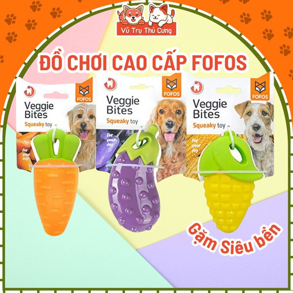 Đồ Chơi Cho Chó Gặm - Mẫu Trái Cây Cao Cấp FOFOS