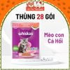 Thùng 28 Gói Pate Cho Mèo Whiskas 80g