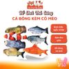 Đồ Chơi Cho Chó Mèo-Cá Nhồi Bông Kèm Catnip Thư Giãn