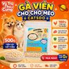 Ức Gà Viên Sấy Lạnh Cho Chó Mèo CATSDO 500g