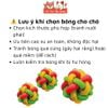 Đồ Chơi Cho Thú Cưng Banh Cao Su Đan 3 Màu Doggyman