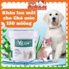 Khăn ướt lau mắt, lau tai cho Thú cưng hộp 130 miếng