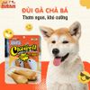 Snack Cho Chó Đùi Gà Chà Bá Da Bò Bọc Thịt Gà Doggyman Túi 2 cây