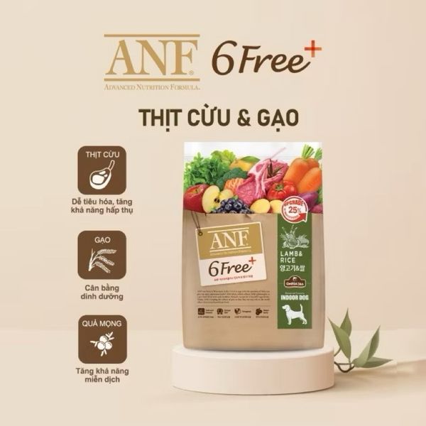 (5.6Kg) Hạt ANF Cho Chó Mọi Độ Tuổi Từ Hàn Quốc2