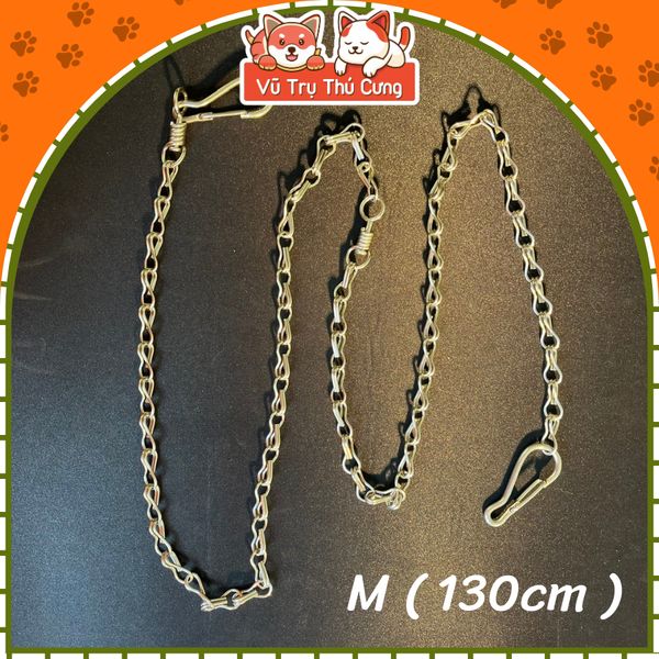 Dây Xích Inox 2 Móc Cho Thú Cưng Nhiều Size2