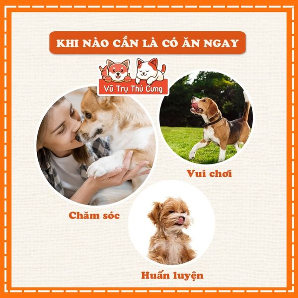 Snack cho Chó dạng Thanh Gà sấy dẻo DoggyMan 80g