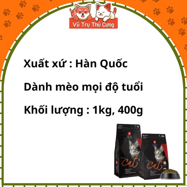 (Nguyên Seal) Hạt Cho Mèo Cat's Eye Hàn Quốc Mọi Độ Tuổi2