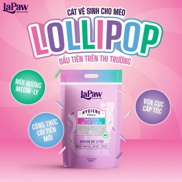 Cát Đậu Nành LaPaw Cho Mèo Phiên Bản Đặc Biệt 2.5Kg2