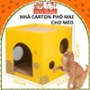 Nhà cào móng cho mèo kèm cỏ mèo, nhà ngủ cho Mèo