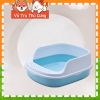 Khay đựng cát vệ sinh cho Mèo size lớn, chống văng cát, kèm xẻng xúc phân