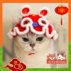 Vòng Cổ Tết Cho Chó Mèo Đan Len Thủ Công