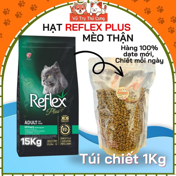 Thức ăn Hạt Reflex Plus Urinary 1,5Kg cho Mèo bị thận vị Thịt Gà
