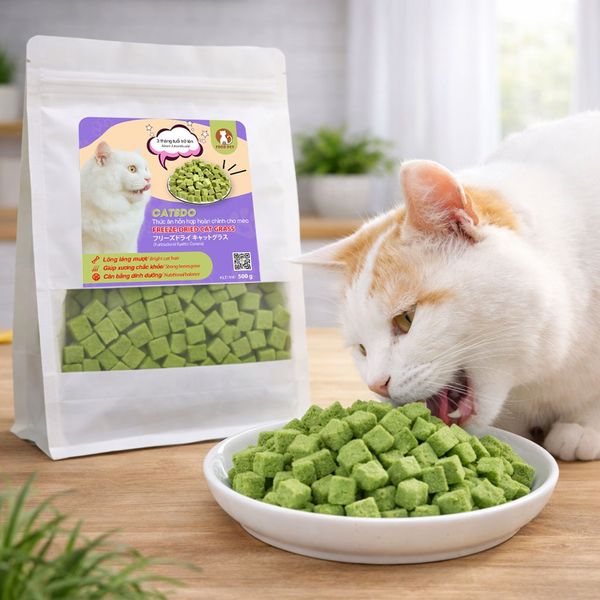 Gà Sấy CATSDO Cho Chó Mèo-Thơm Ngon, Giàu Đạm, Bổ Sung Dinh Dưỡng