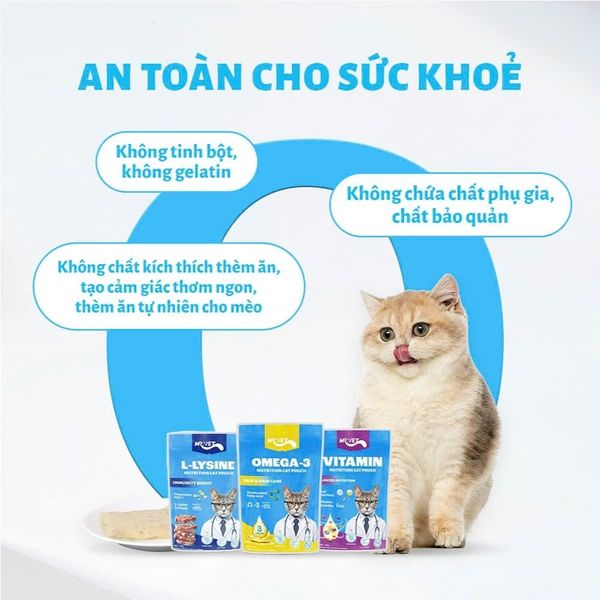 Pate Cho Mèo Hỗ Trợ Mượt Lông Da Mr.Vet 70g2