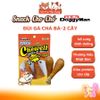 Snack Cho Chó Đùi Gà Chà Bá Da Bò Bọc Thịt Gà Doggyman Túi 2 cây