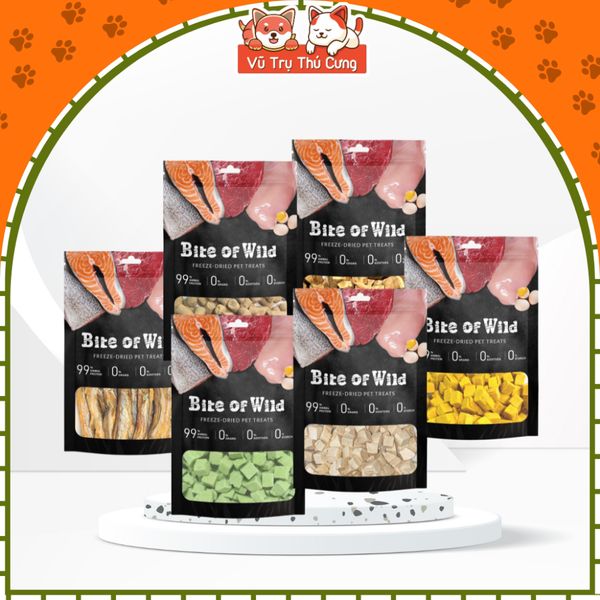 Thịt Sấy Cho Mèo Cao Cấp Bite Of Wild 40g