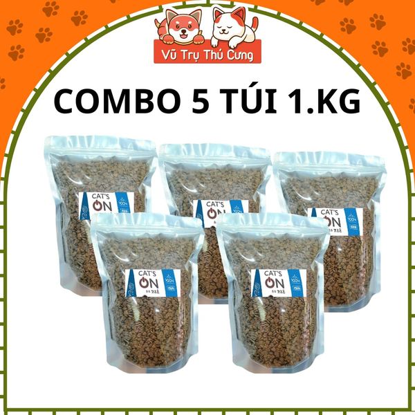 (5Kg) Thức Ăn Hạt Cho Mèo Cat's On Hàn Quốc2