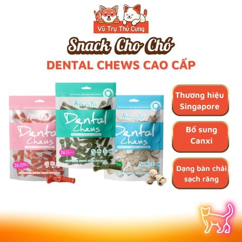 Snack Cho Chó,Xương Gặm Cao Cấp Dental Chews Altimate Pet