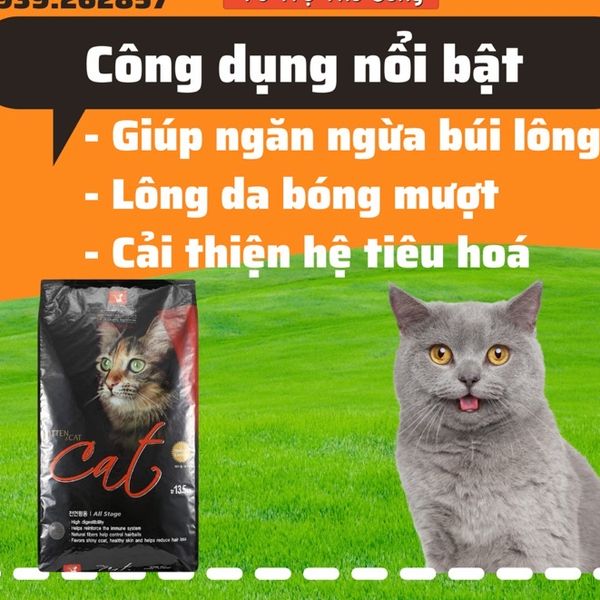 Thức ăn hạt Cat Eye Hàn Quốc cho Mèo 1Kg (Nguyên Seal)