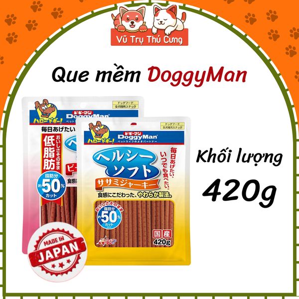 Que Thịt Mềm Cho Chó DoggyMan 420g