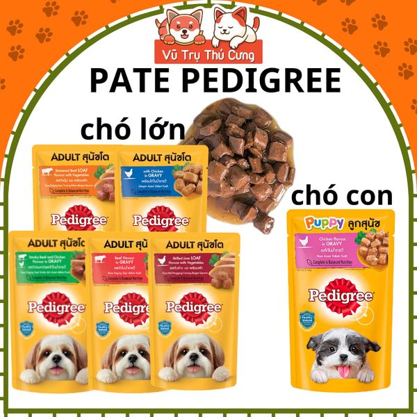 Pate cho chó Pedigree, Thái Lan, Thức ăn ướt cho Chó
