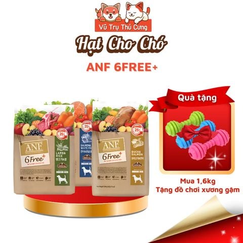 Hạt Cho Chó ANF 6Free Hàn Quốc Nhiều Thịt & Rau Củ 1.6Kg